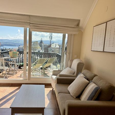 Moderno Piso Con La Mejor Terraza De Ribadeo Y Vistas Maravillosas Ngoại thất bức ảnh