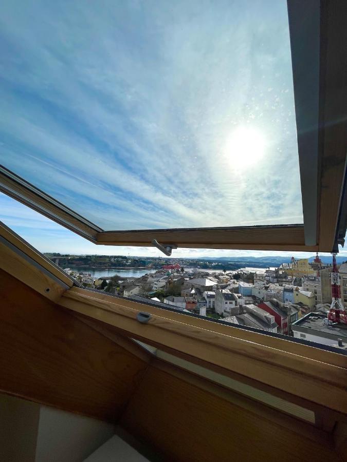 Moderno Piso Con La Mejor Terraza De Ribadeo Y Vistas Maravillosas Ngoại thất bức ảnh