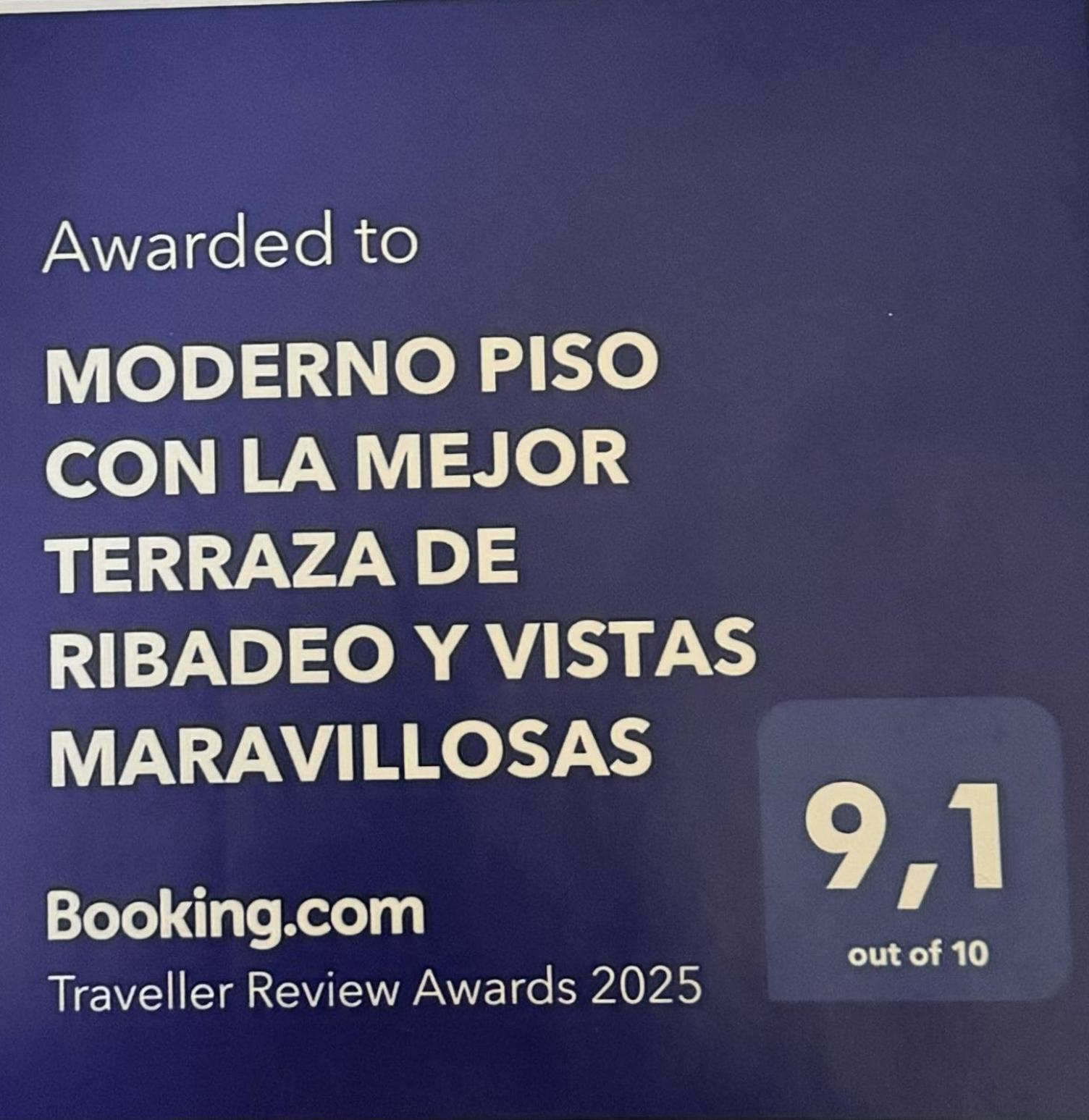 Moderno Piso Con La Mejor Terraza De Ribadeo Y Vistas Maravillosas Ngoại thất bức ảnh